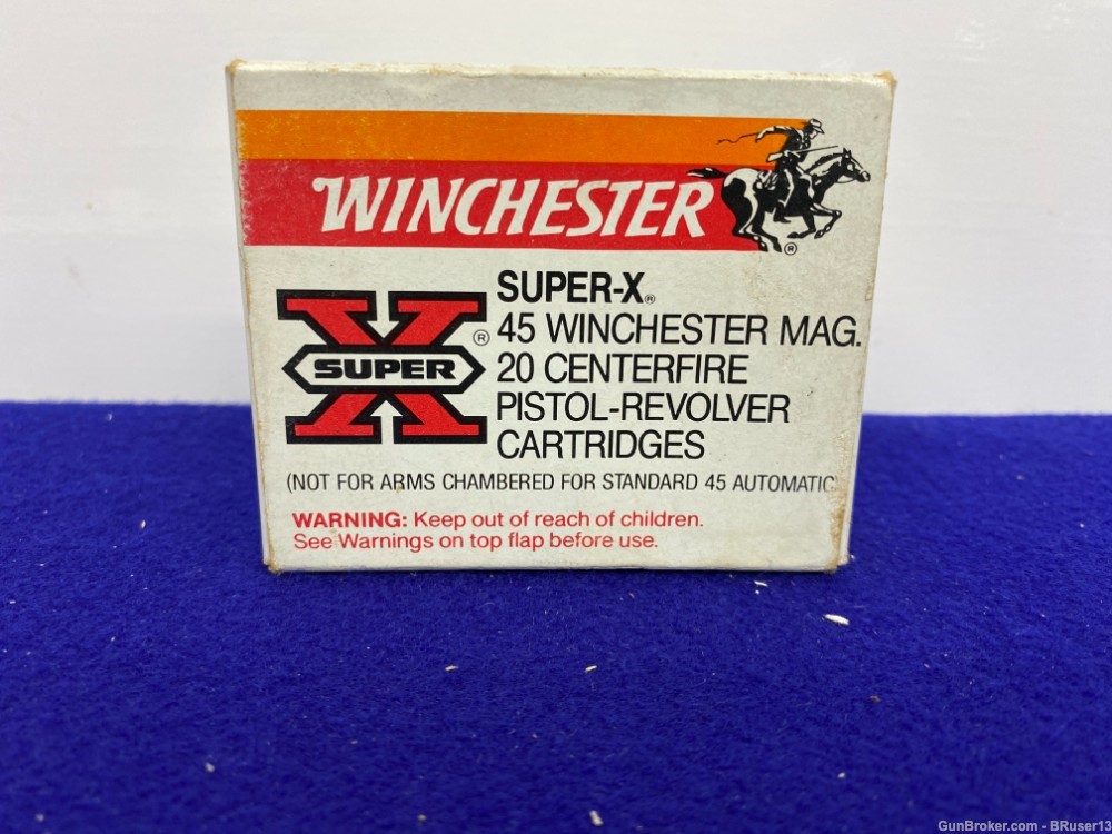 Winchester Super X .45 WinMag 20 Rds * QUALITY PERFORMANCE AMMO *-img-2
