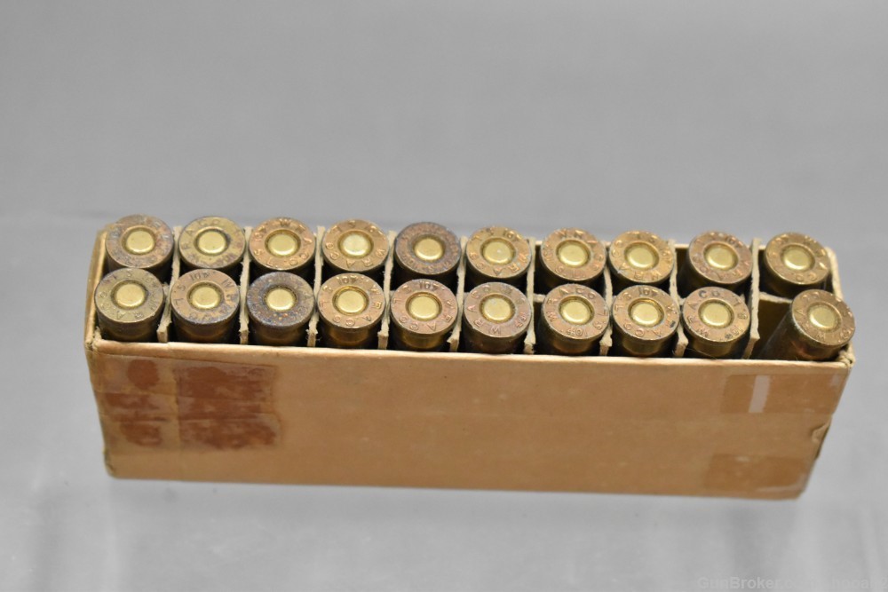2 Full Boxes 40 Rds Vintage 401 Winchester Self Loading WSL Remington Win -img-11