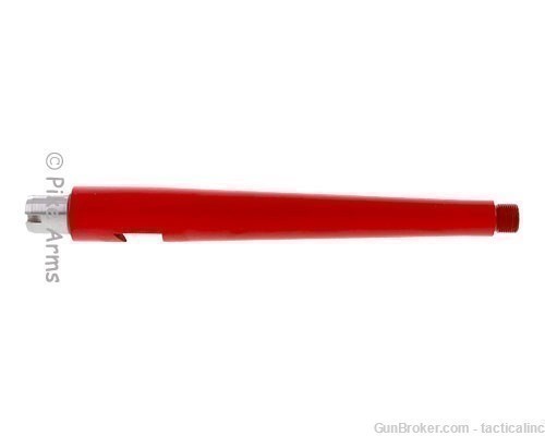 Pike Arms® 8" Red Cerakote 1:16 10/22® Threaded 1/2-28 Barrel-img-0