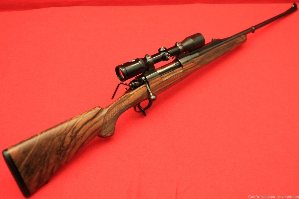 Winchester 70 .338 Win Mag 24" bolt action rifle with Zeiss Diavari-C scope-img-0