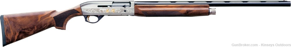 Benelli Montefeltro Silver Shotgun 20 ga. 26 in. Wood-img-0