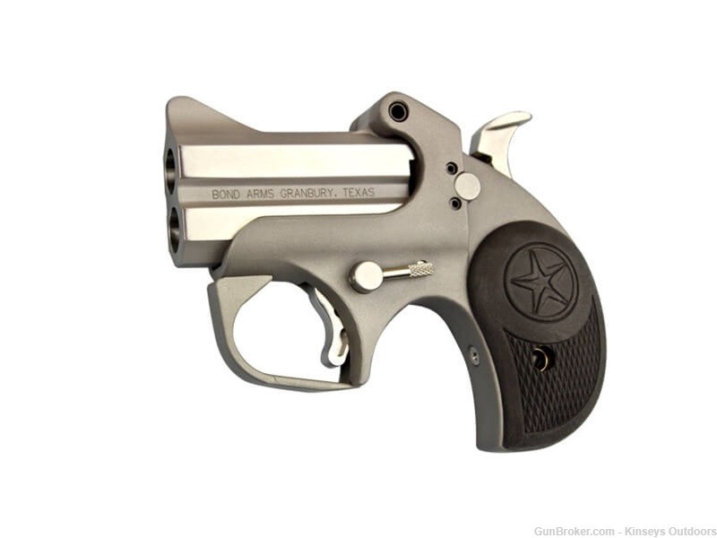 Bond Arms Roughneck Derringer Pistol 45 ACP 2 Rd Black Polymer 2.5 in.-img-0