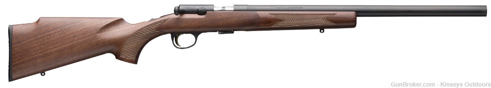 Browning T Bolt Target SR Rifle 17 hmr 20 in. Walnut 10 rd.-img-0