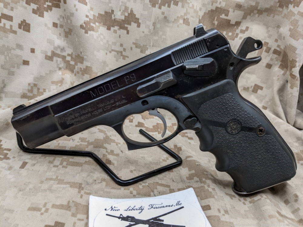 Tanfoglio P9 9MM DA/SA Pistol, CZ75 Clone, 1-15 rd mag, Good Condition-img-0