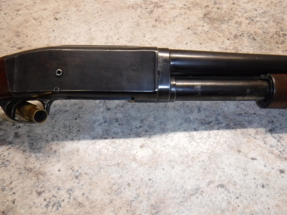 Remington model 10 pump shotgun, 12 gauge, 32" barrel, MFG 1913-img-7