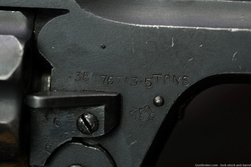 RSAF Enfield Model No. 2 MKI* MK I* .38/200 S&W 5" DAO Revolver, 1942 C&R-img-12