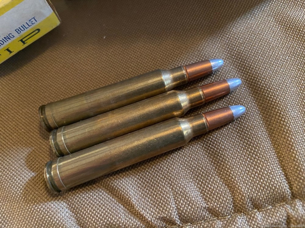 300 Winchester magnum silvertip 70’s vintage 220gr expanding bullets-img-1