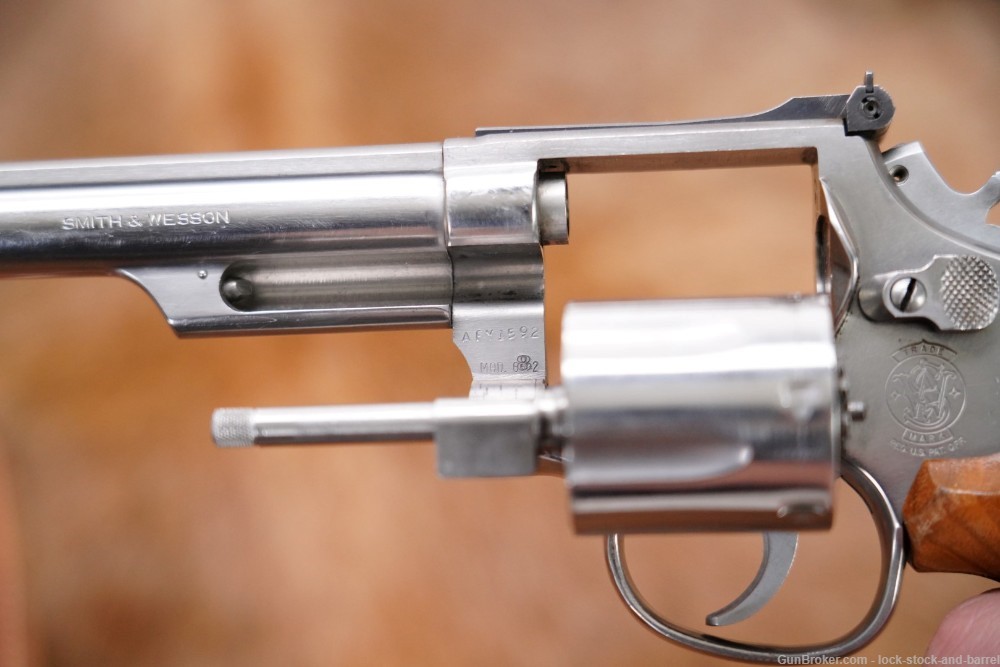 CHP California Highway Patrol Smith & Wesson Model 68-2 .38 Spl 6" Revolver-img-11