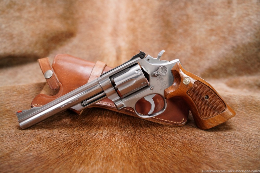 CHP California Highway Patrol Smith & Wesson Model 68-2 .38 Spl 6" Revolver-img-3