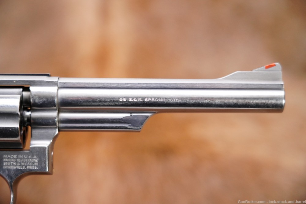 CHP California Highway Patrol Smith & Wesson Model 68-2 .38 Spl 6" Revolver-img-8