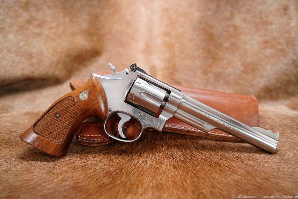 CHP California Highway Patrol Smith & Wesson Model 68-2 .38 Spl 6" Revolver-img-2