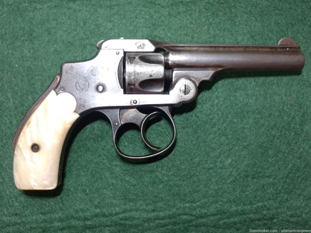 Smith & Wesson Hammerless 1st model Revolver .32 S&W Lemon Squeezer-img-7