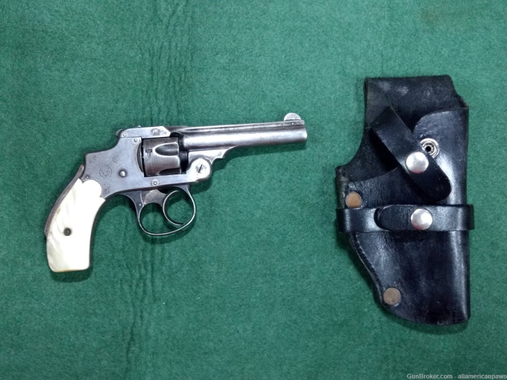 Smith & Wesson Hammerless 1st model Revolver .32 S&W Lemon Squeezer-img-15
