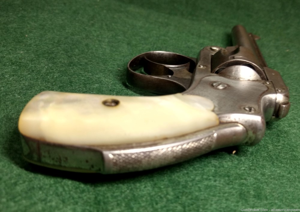 Smith & Wesson Hammerless 1st model Revolver .32 S&W Lemon Squeezer-img-9