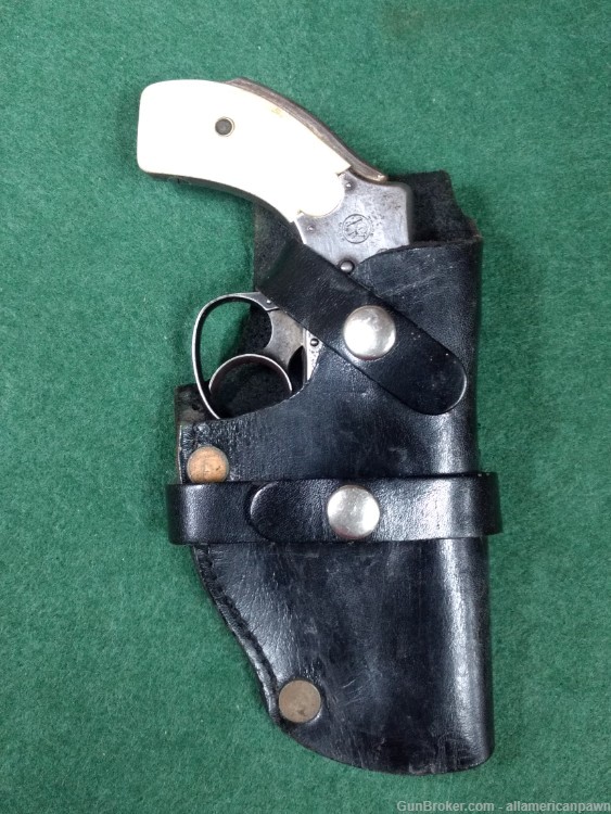 Smith & Wesson Hammerless 1st model Revolver .32 S&W Lemon Squeezer-img-17