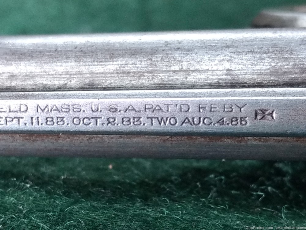 Smith & Wesson Hammerless 1st model Revolver .32 S&W Lemon Squeezer-img-3