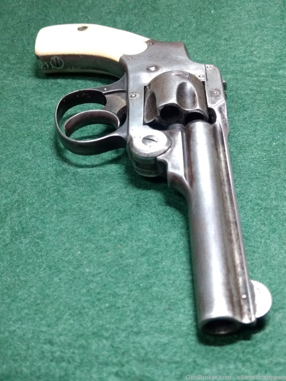 Smith & Wesson Hammerless 1st model Revolver .32 S&W Lemon Squeezer-img-12