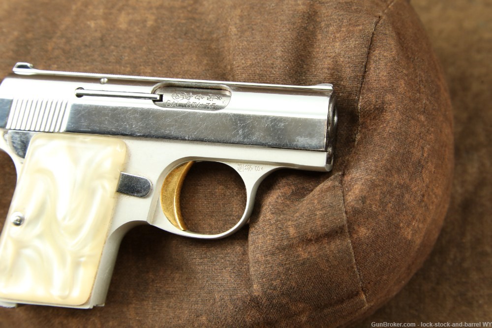 FN Baby Browning Lightweight 6.35mm/25ACP 2.1” Pocket Pistol C&R 1966-img-11