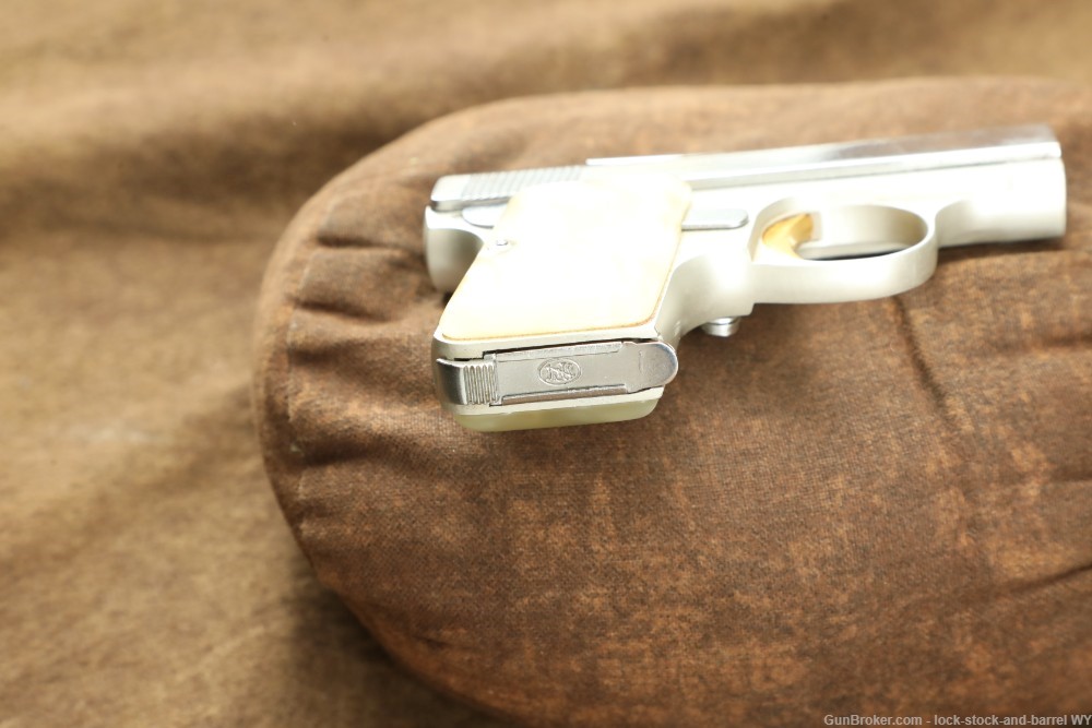 FN Baby Browning Lightweight 6.35mm/25ACP 2.1” Pocket Pistol C&R 1966-img-21
