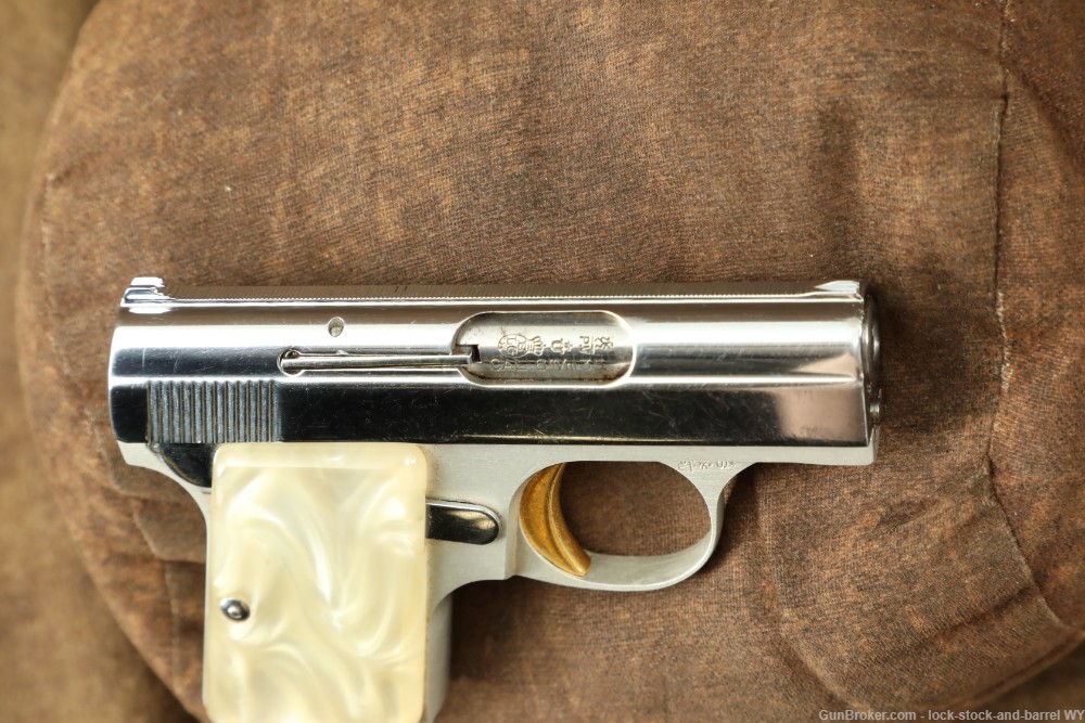 FN Baby Browning Lightweight 6.35mm/25ACP 2.1” Pocket Pistol C&R 1966-img-12