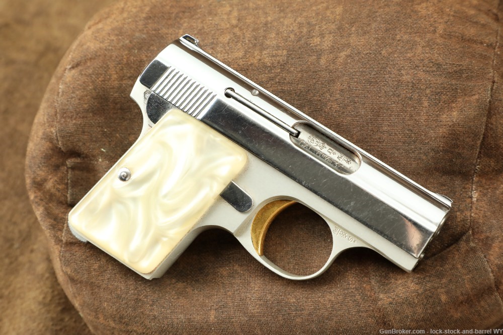 FN Baby Browning Lightweight 6.35mm/25ACP 2.1” Pocket Pistol C&R 1966-img-3