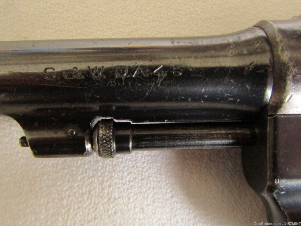 Smith & Wesson .45 Hand Ejector U.S. Army Model 1917, .45ACP. 5.5" Barrel-img-8