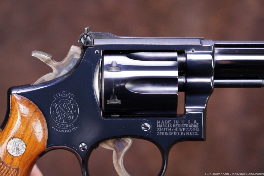 Smith & Wesson S&W Model 17-3 K-22 Masterpiece .22 LR 6" Revolver 1969 C&R-img-10