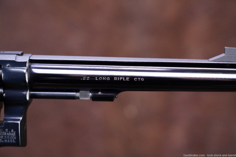 Smith & Wesson S&W Model 17-3 K-22 Masterpiece .22 LR 6" Revolver 1969 C&R-img-11