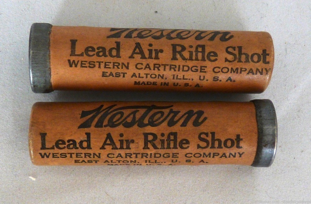 2 vintage full Western tubes air rifle shot No 2-img-0