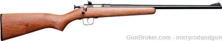 Keystone Sporting Arms Crickett .22LR Youth Rifle with Walnut Stock-img-1