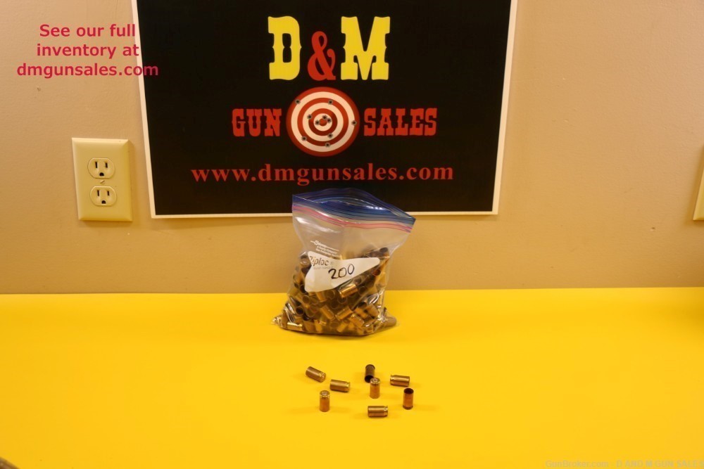 200 PIECES .45 ACP PRIMED BRASS-img-0