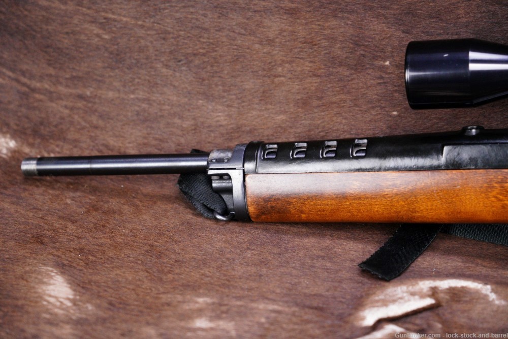 Ruger Mini-14 .223 Rem 16 1/4” Semi Auto Rifle & Scope, MFD 1981-img-10