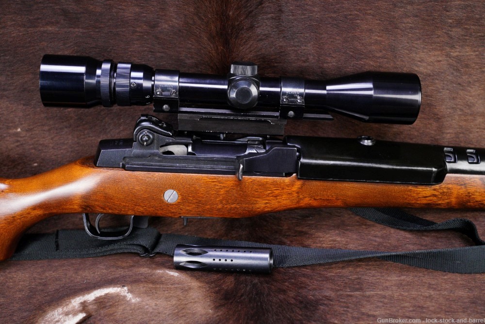 Ruger Mini-14 .223 Rem 16 1/4” Semi Auto Rifle & Scope, MFD 1981-img-4