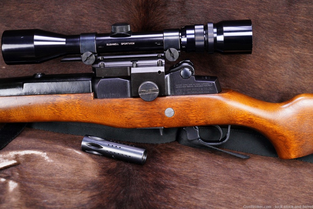 Ruger Mini-14 .223 Rem 16 1/4” Semi Auto Rifle & Scope, MFD 1981-img-9