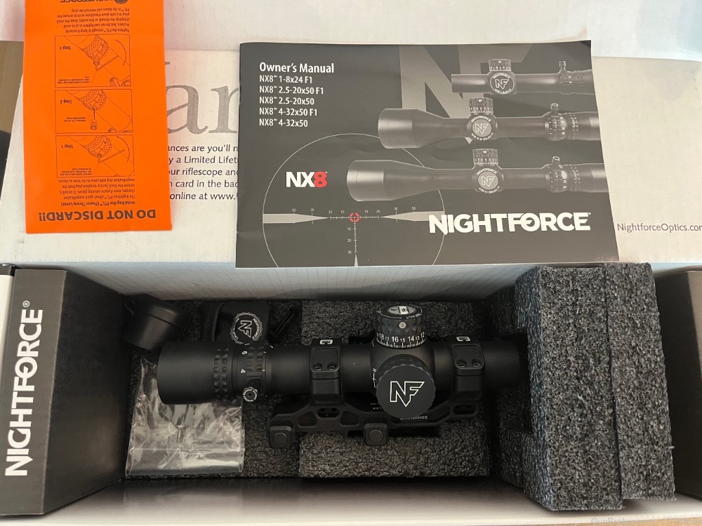 Nightforce NX8 1-8x24 F1 Model C598-img-1