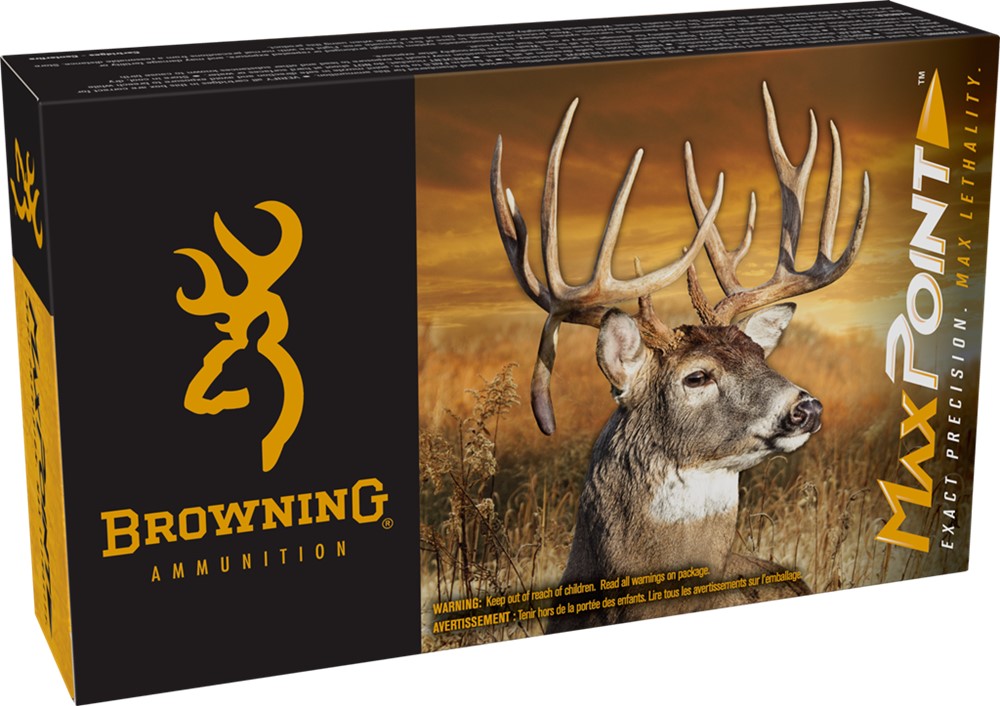 Browning Ammo Max Point 243 Win 95 gr 20 Rounds Per Box B192102432-img-0