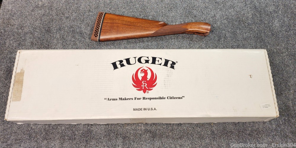 Ruger Gold Label 12ga. Unfired w/original Ruger youth stock-img-24