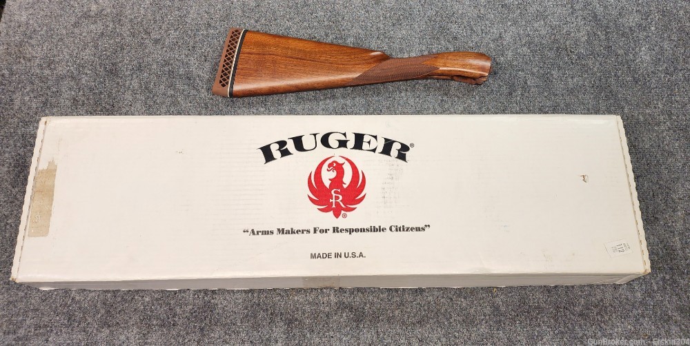 Ruger Gold Label 12ga. Unfired w/original Ruger youth stock-img-20