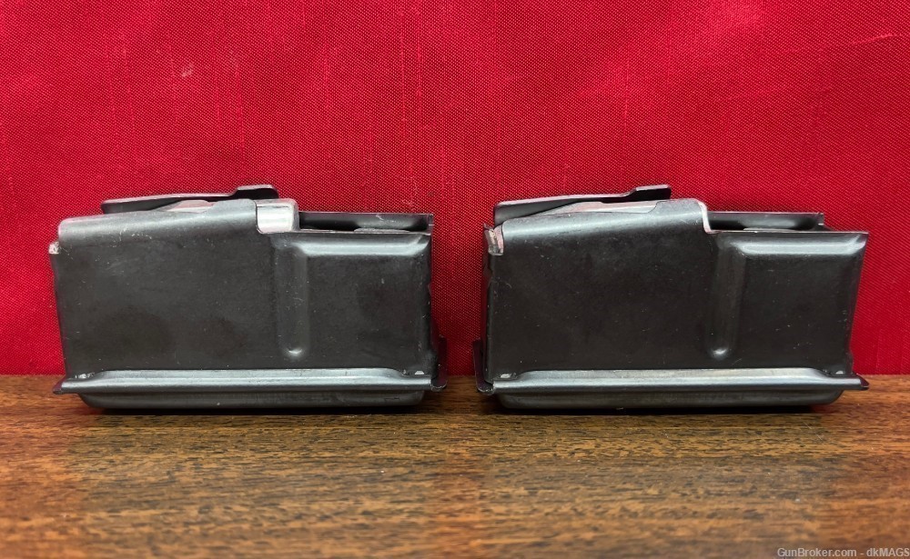 2 Factory Winchester mags for Model M 88 .243 .308 Win 4rd Rifle Magazines-img-0