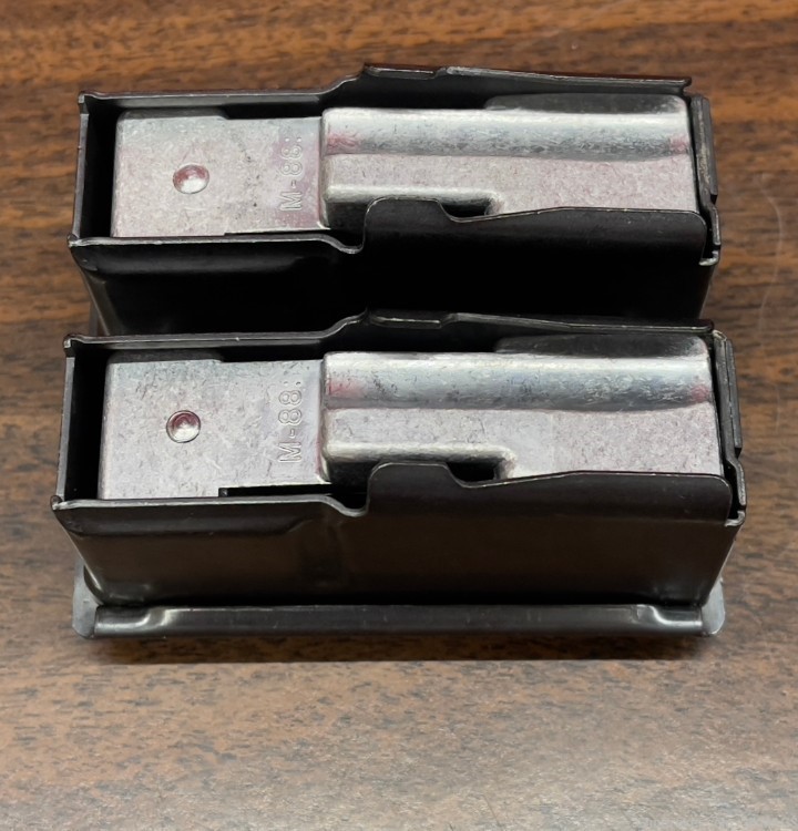 2 Factory Winchester mags for Model M 88 .243 .308 Win 4rd Rifle Magazines-img-5