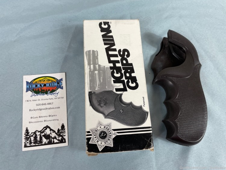 Bianchi Lightning Grip Smith & Wesson / S&W K-Frame Round Butt M19 /M10-img-3