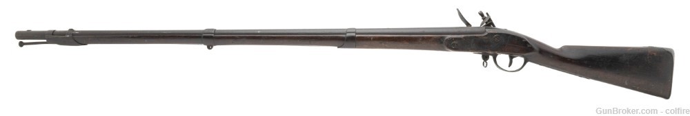 War Of 1812 Massachusetts Militia flintlock musket .72 caliber (AL7018)-img-3