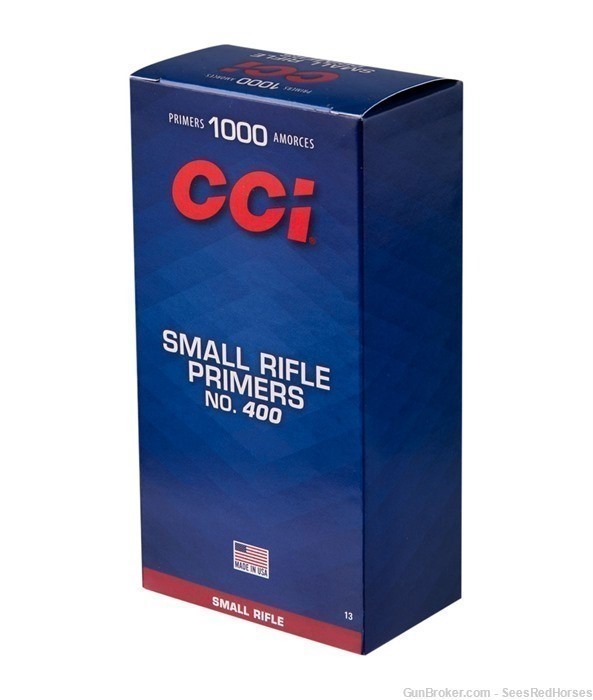 CCI Small Rifle Primers 1000 count #400-img-0