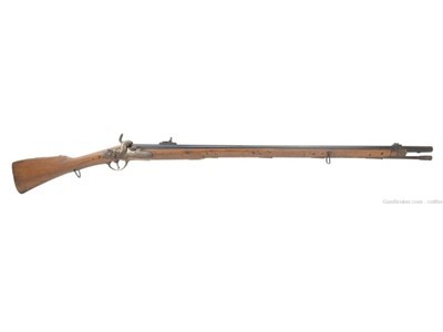 French Model 1822 Converted Musket Liege Marked (AL5044)