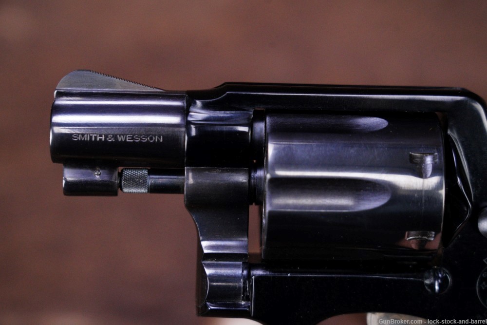 Smith & Wesson S&W Model 12-3 M&P Airweight .38 SPL 2" DA/SA Revolver 1983-img-12
