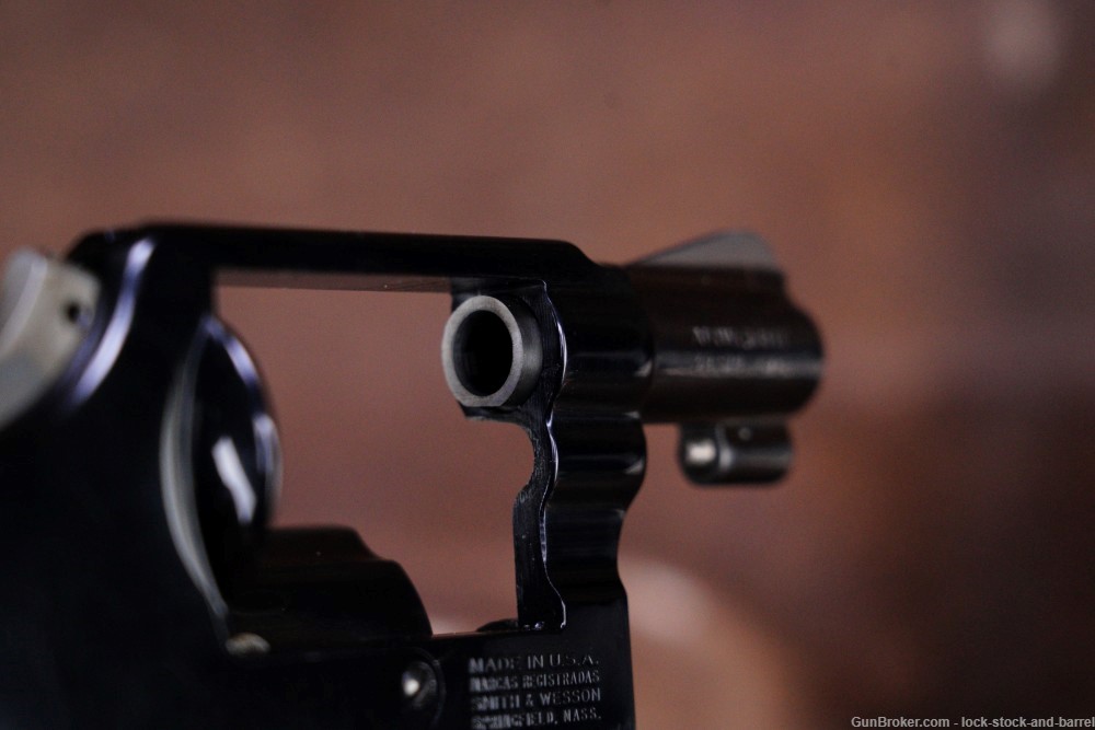 Smith & Wesson S&W Model 12-3 M&P Airweight .38 SPL 2" DA/SA Revolver 1983-img-17