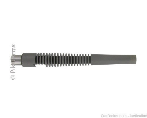 Pike Arms® Finned 8" Matte Stainless Steel 1:16 Threaded Pistol Barrel-img-0