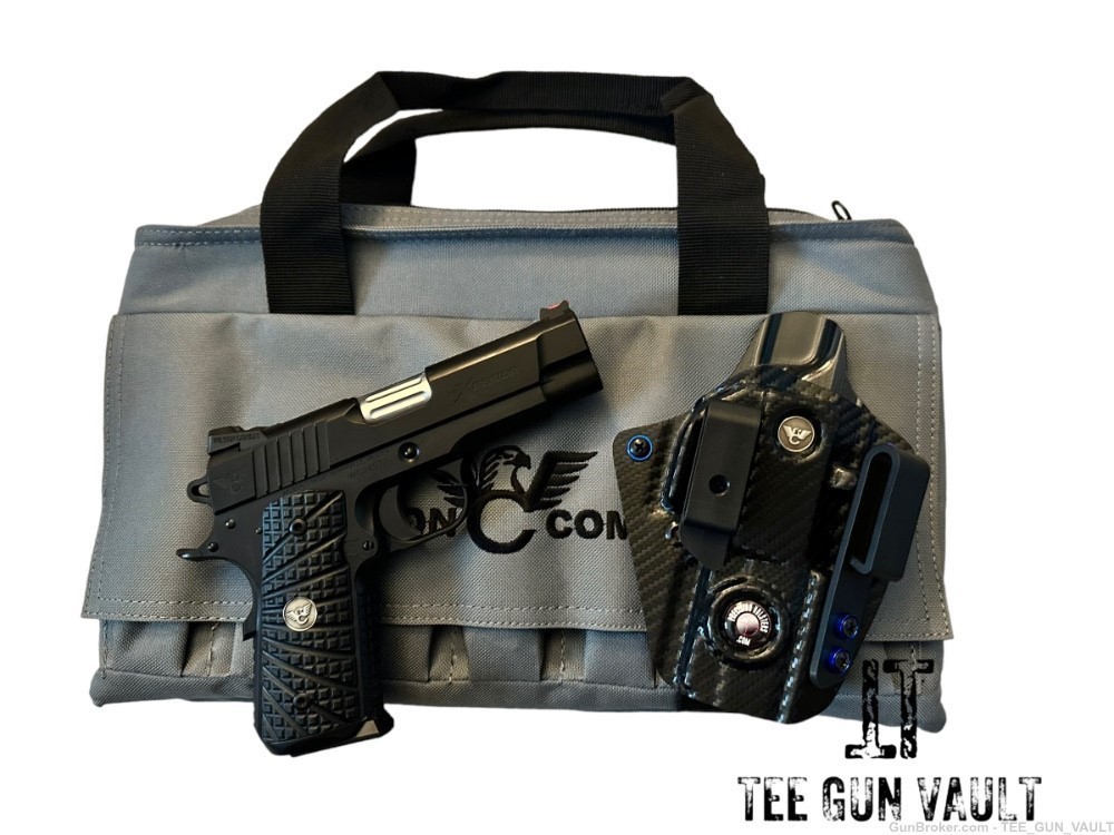 Wilson combat is Experior .45ACP 4.25” barrel with wilson holster-img-0