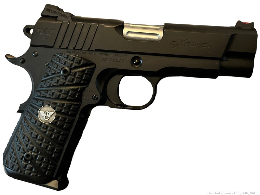 Wilson combat is Experior .45ACP 4.25” barrel with wilson holster-img-6