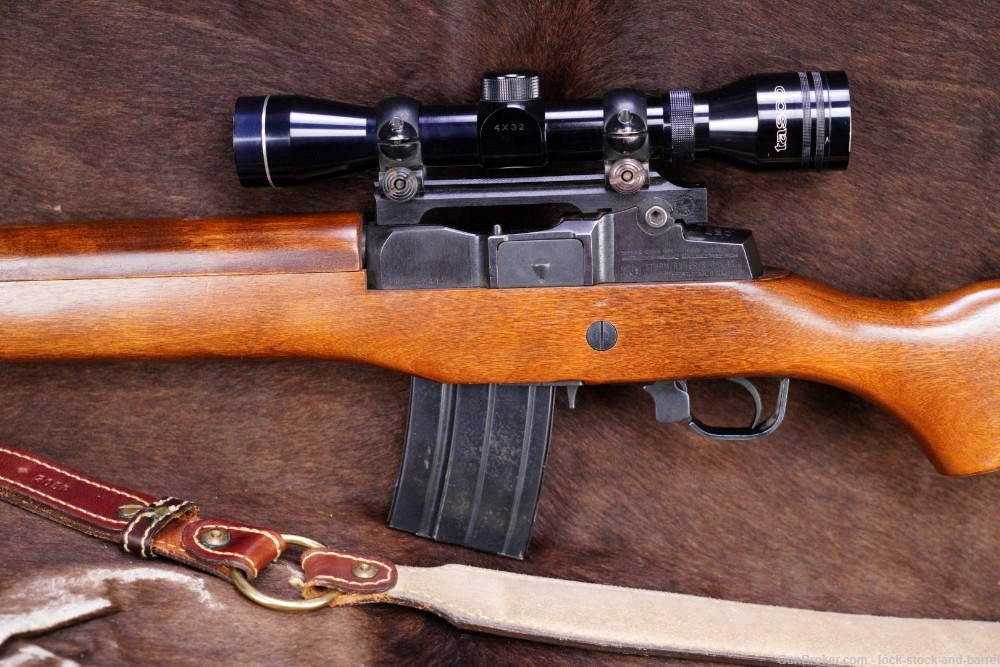Ruger Mini-14 .223 Rem 18 1/2” Semi Auto Rifle & Scope, MFD 1981-img-9